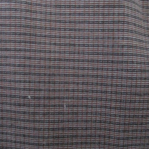Macy's Alfani Mens L/S Gray Brown Cotton Button Down Dress Shirt NWT- 16.5/32-33 - Picture 3 of 4